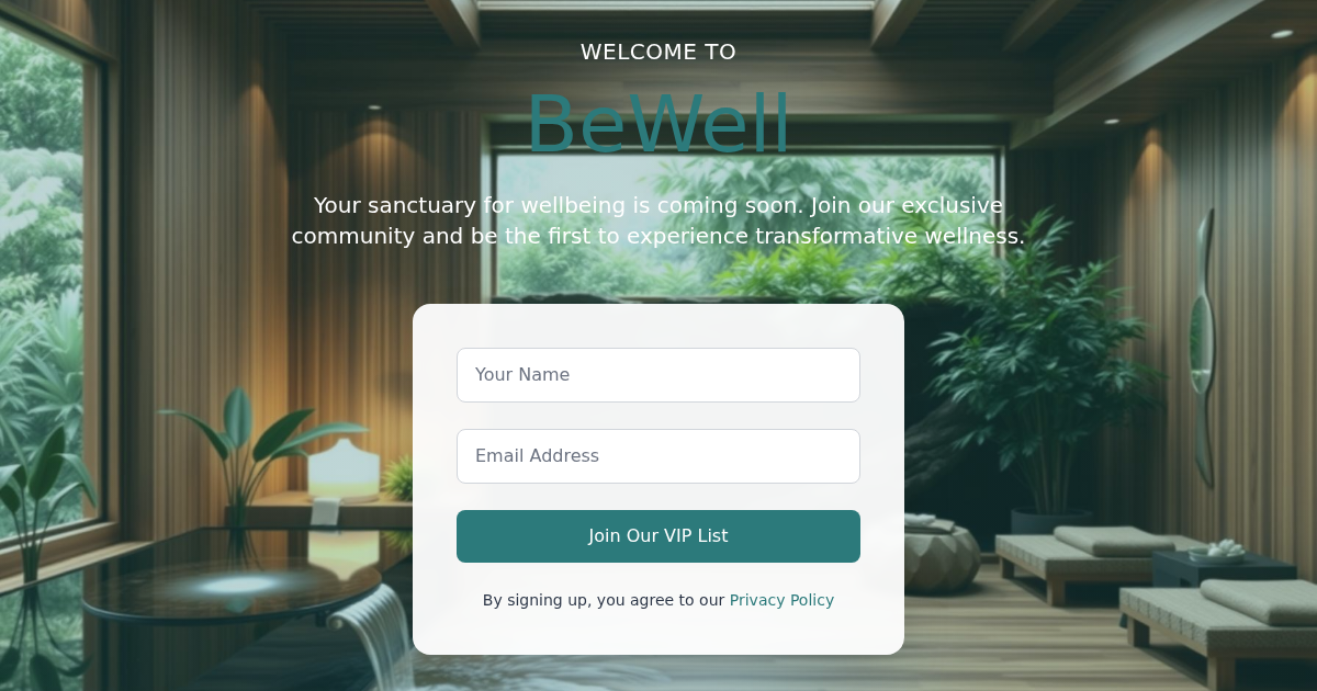 Landing page example 5